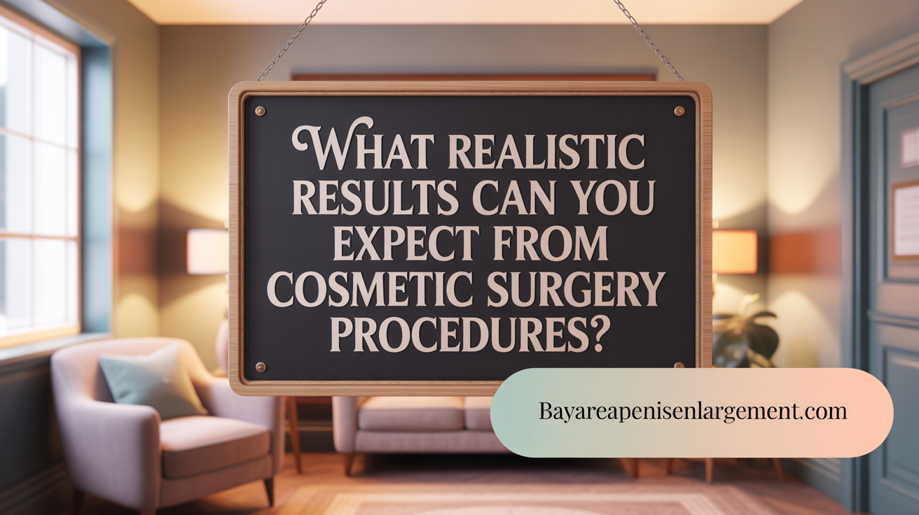 What Realistic Results Can You Expect from Penis Enlargement Surgeries?