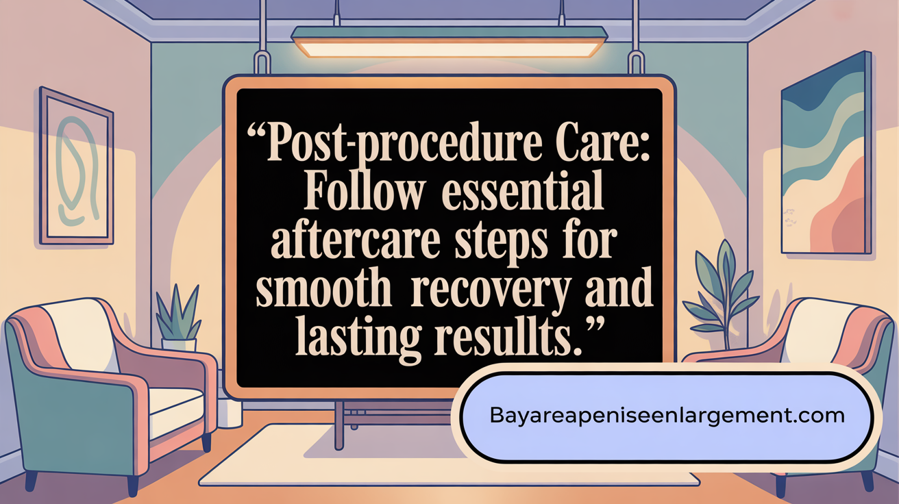 Post-procedure care: Follow essential aftercare steps for smooth recovery and lasting results.