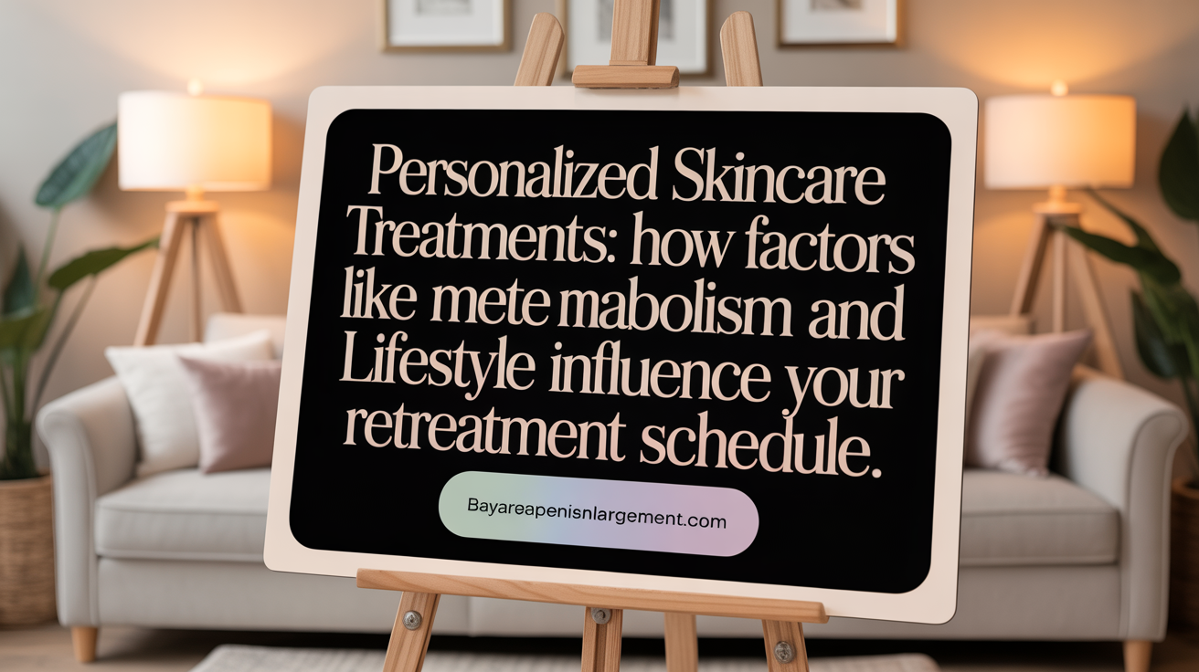 Personalized treatments: Factors like metabolism and lifestyle influence how often you need retreatments.