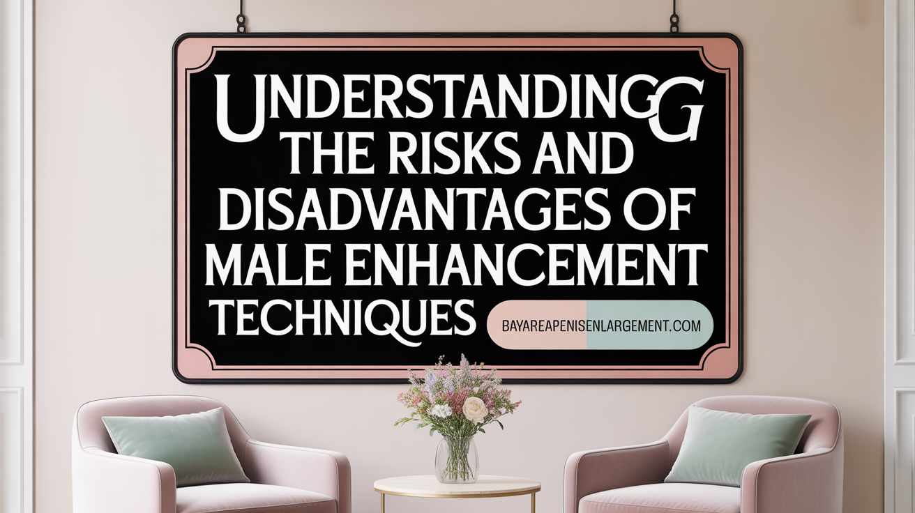 Understanding the Risks and Disadvantages of Penile Enhancement Techniques