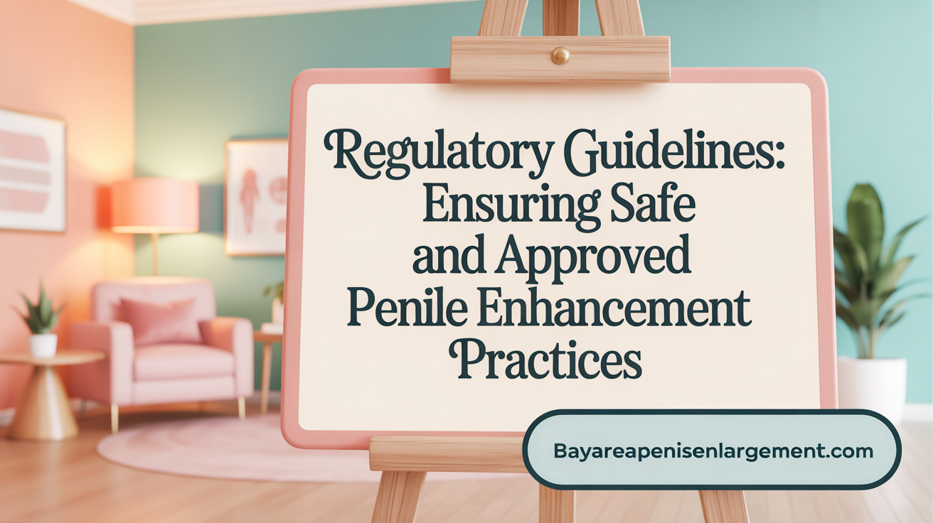 Regulatory Guidelines: Ensuring Safe Penile Enlargement Practices