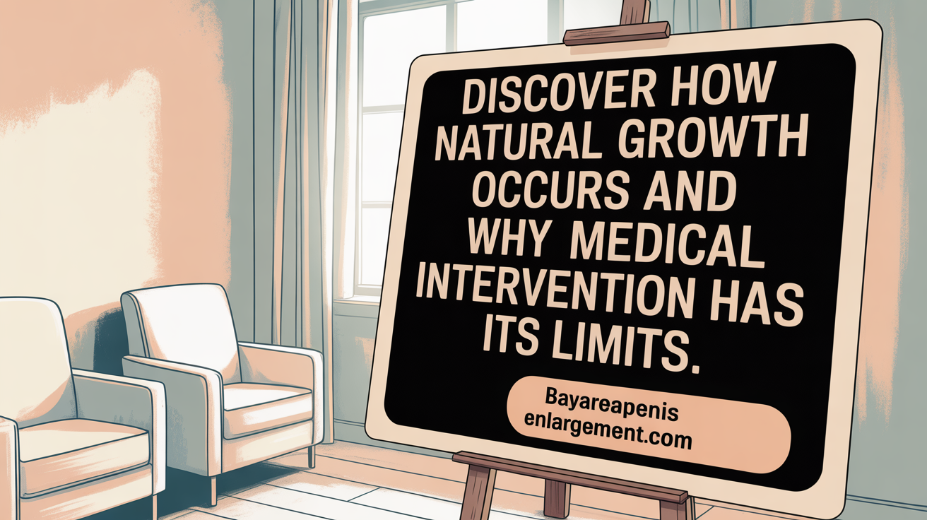Discover how natural growth occurs and why medical intervention has its limits.