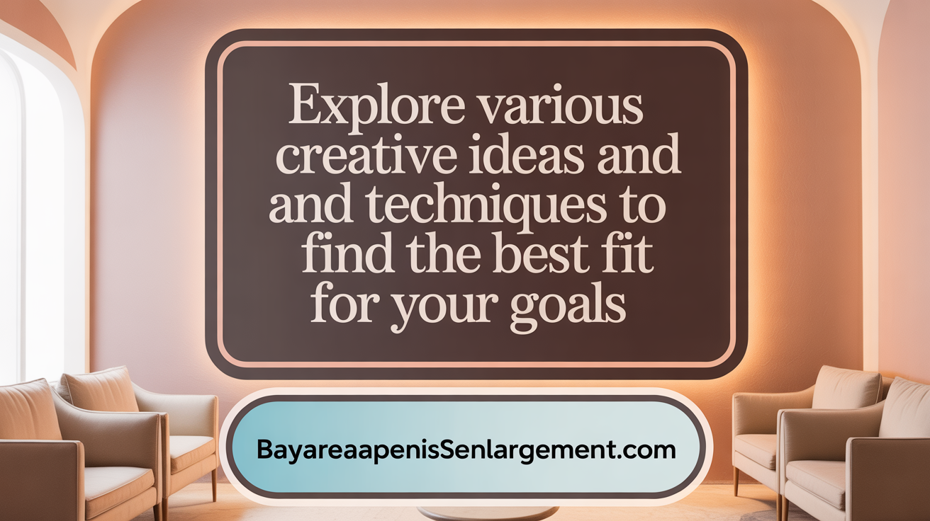 Explore various treatment options and techniques to find the best fit for your goals.