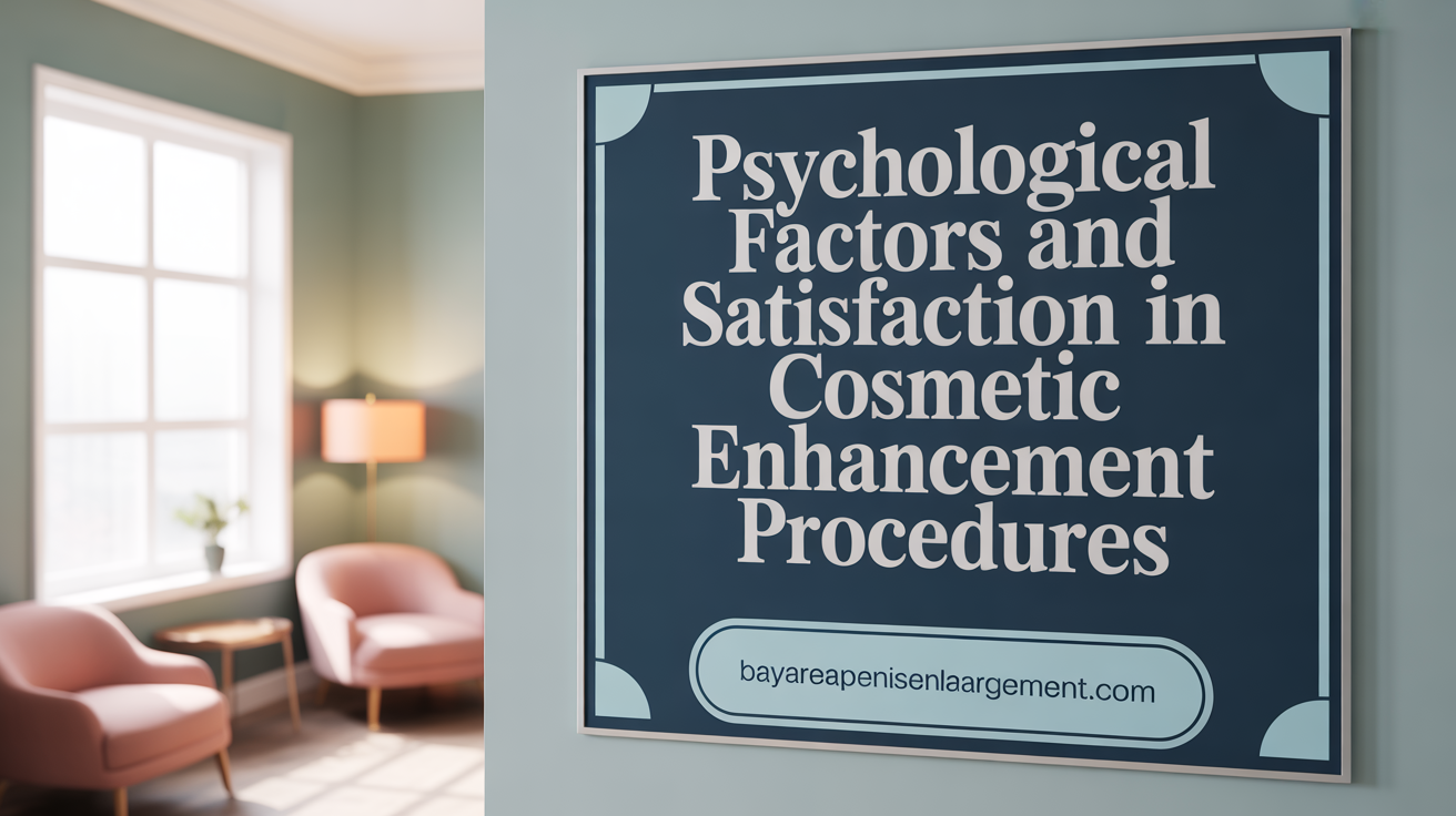 Psychological Factors and Satisfaction in Penis Enlargement Procedures