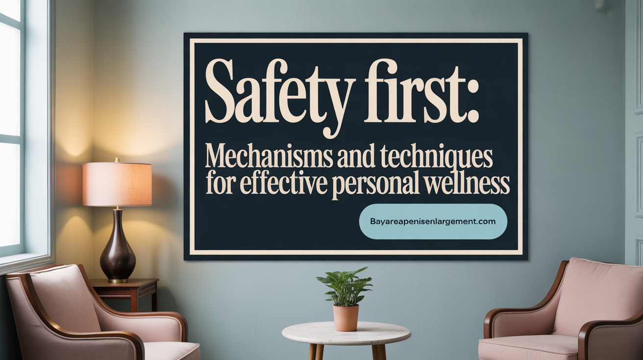 Safety First: Mechanisms and Techniques for Effective Penile Enhancement