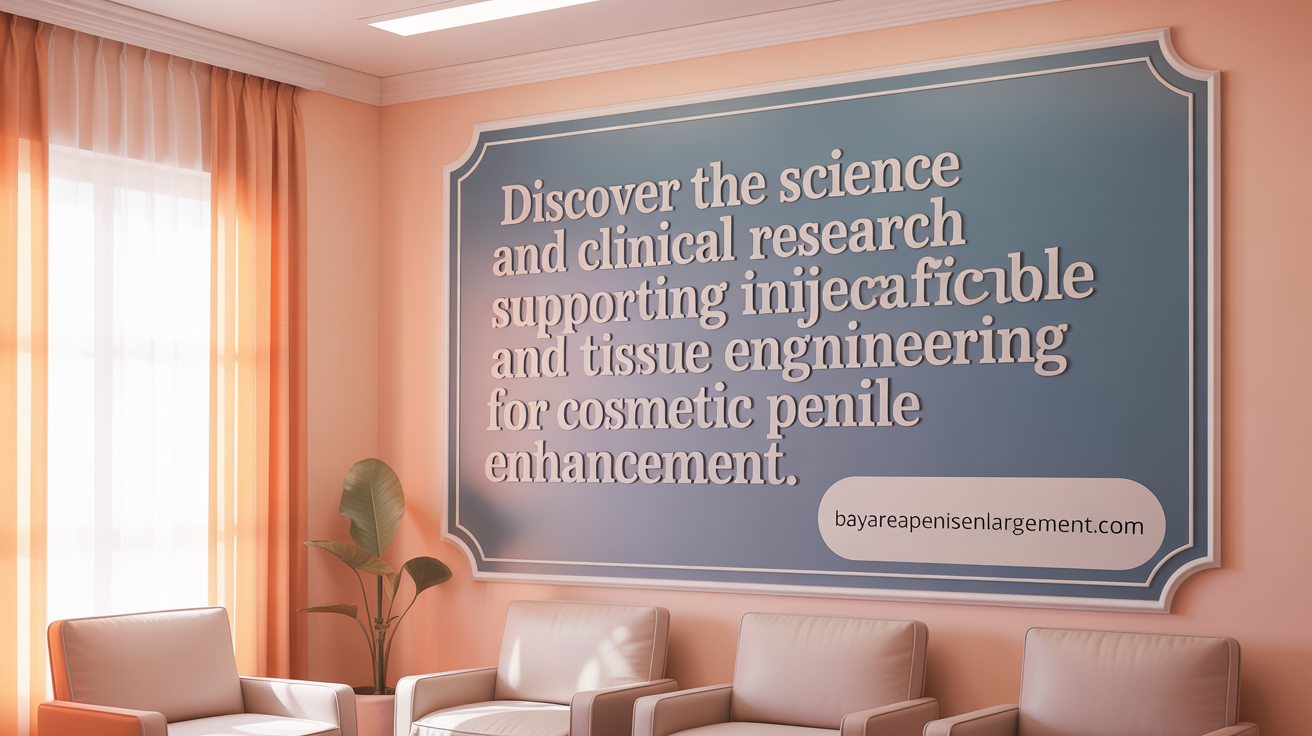 Discover the science and clinical research supporting injectable fillers and tissue engineering for penile girth enhancement.