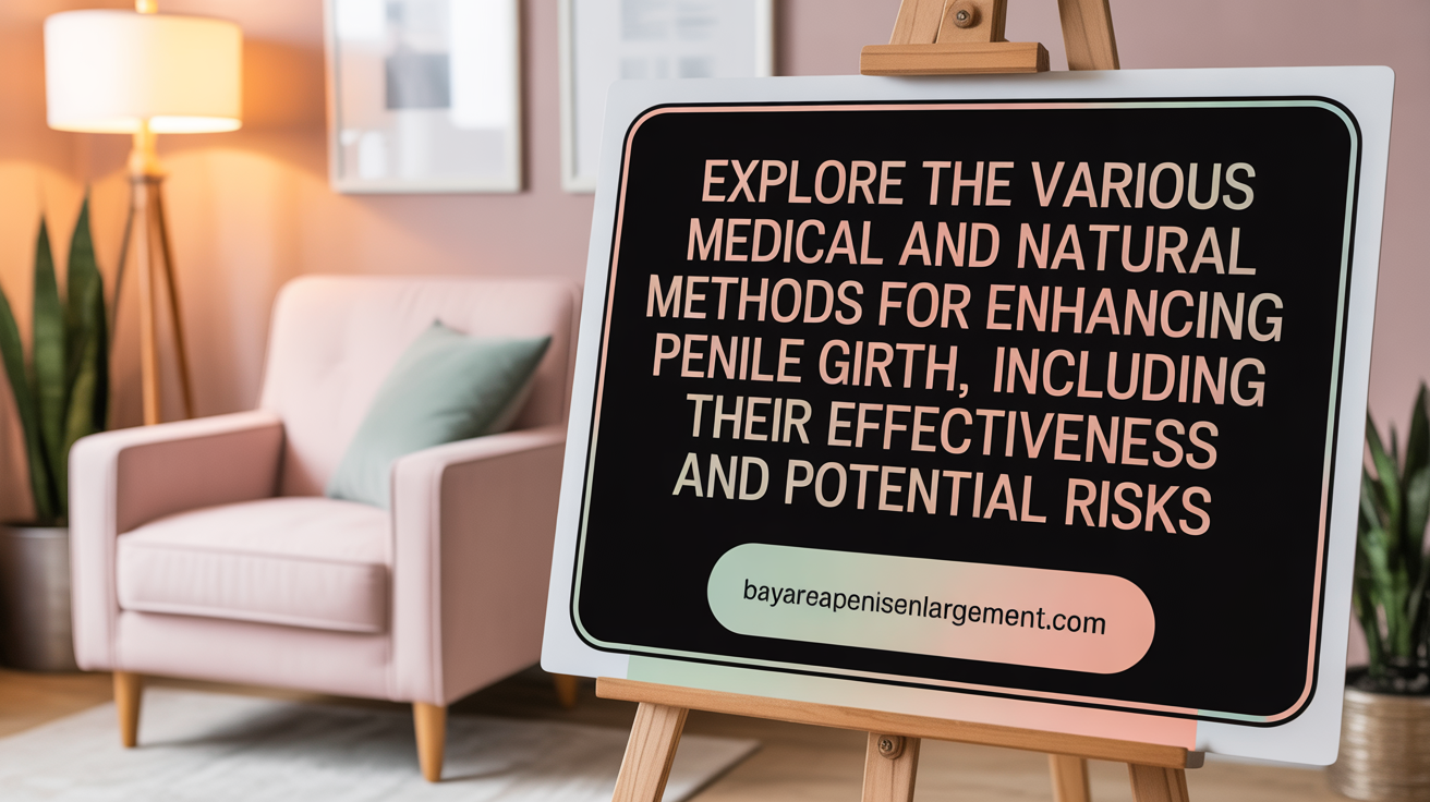 Explore the various surgical and non-surgical methods for penile girth enhancement, including their effectiveness and potential risks.