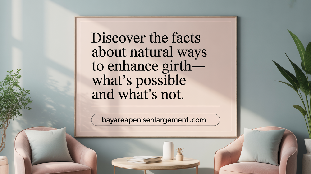 Uncover the truth about achieving permanent girth increases—what's possible and what's not.