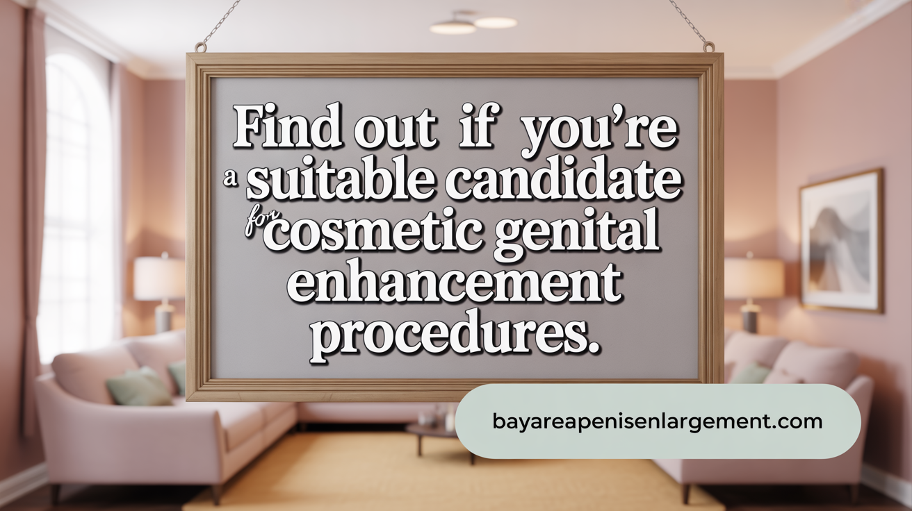 Find out if you're a suitable candidate for penis enlargement surgery.