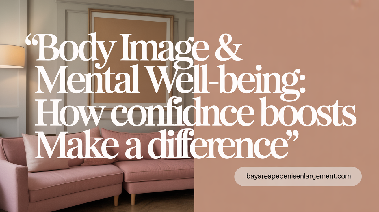 Body Image &amp; Mental Well-being: How Penile Enhancement Makes a Difference