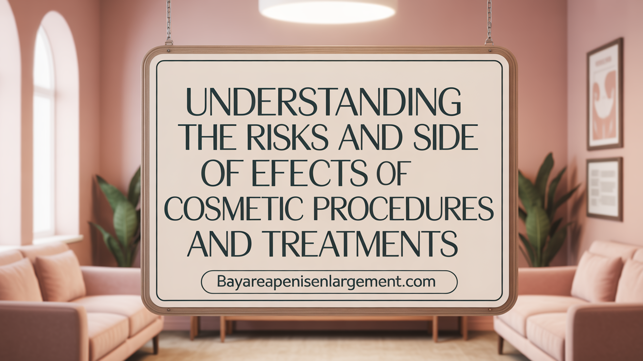 Understanding the Risks and Side Effects of Penis Enlargement Surgeries and Injections