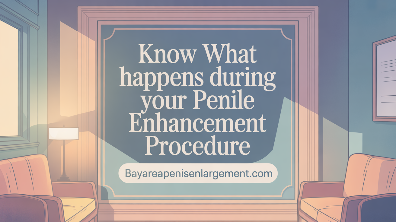 Know What Happens During Your Penile Enlargement Surgery