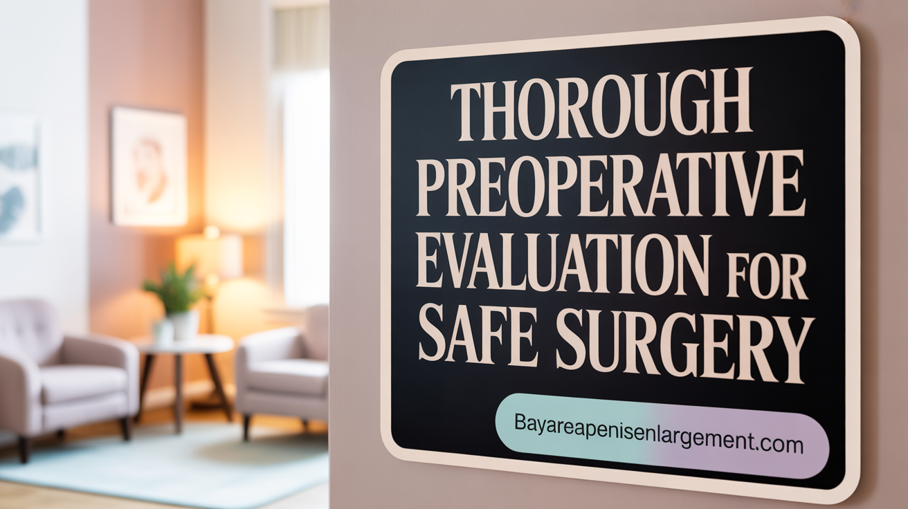 Thorough Preoperative Evaluation for Safe Surgery