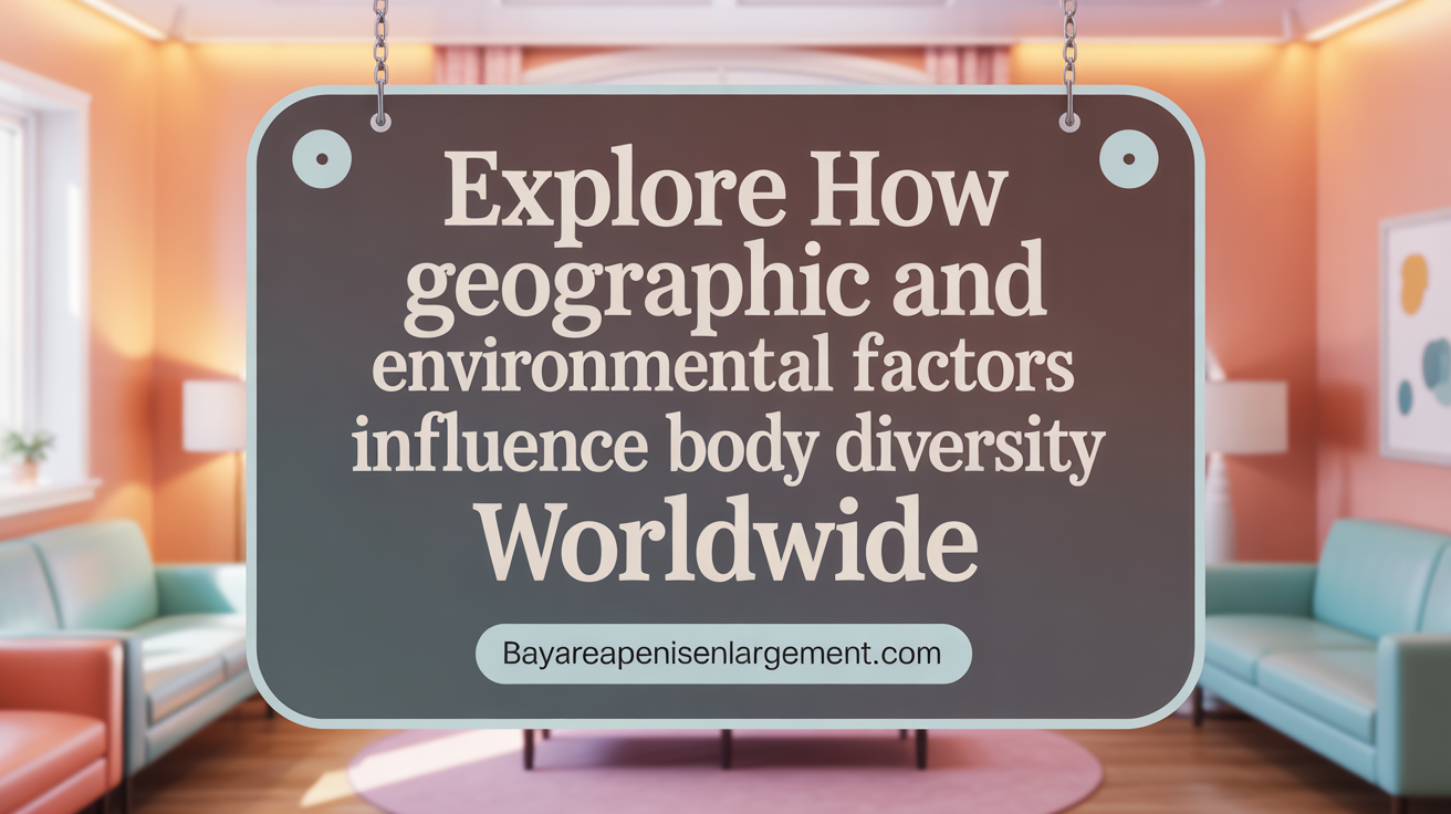 Explore how geographic and environmental factors influence penis size worldwide.