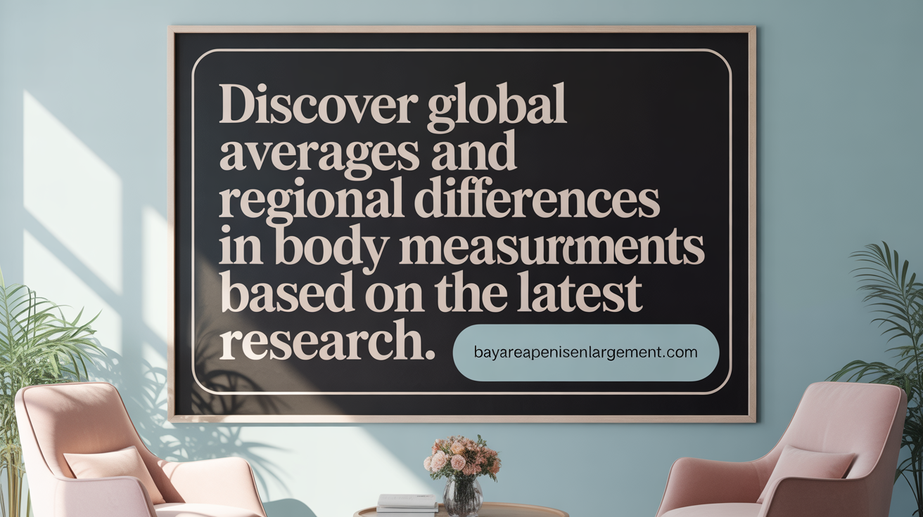 Discover global averages and regional differences in penile sizes based on the latest research.