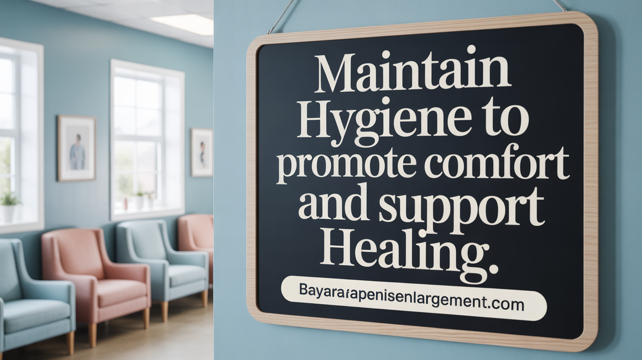 Maintain Hygiene to Prevent Infection and Support Healing