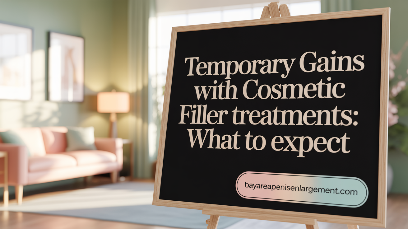 Temporary Gains with Penis Fillers: What to Expect