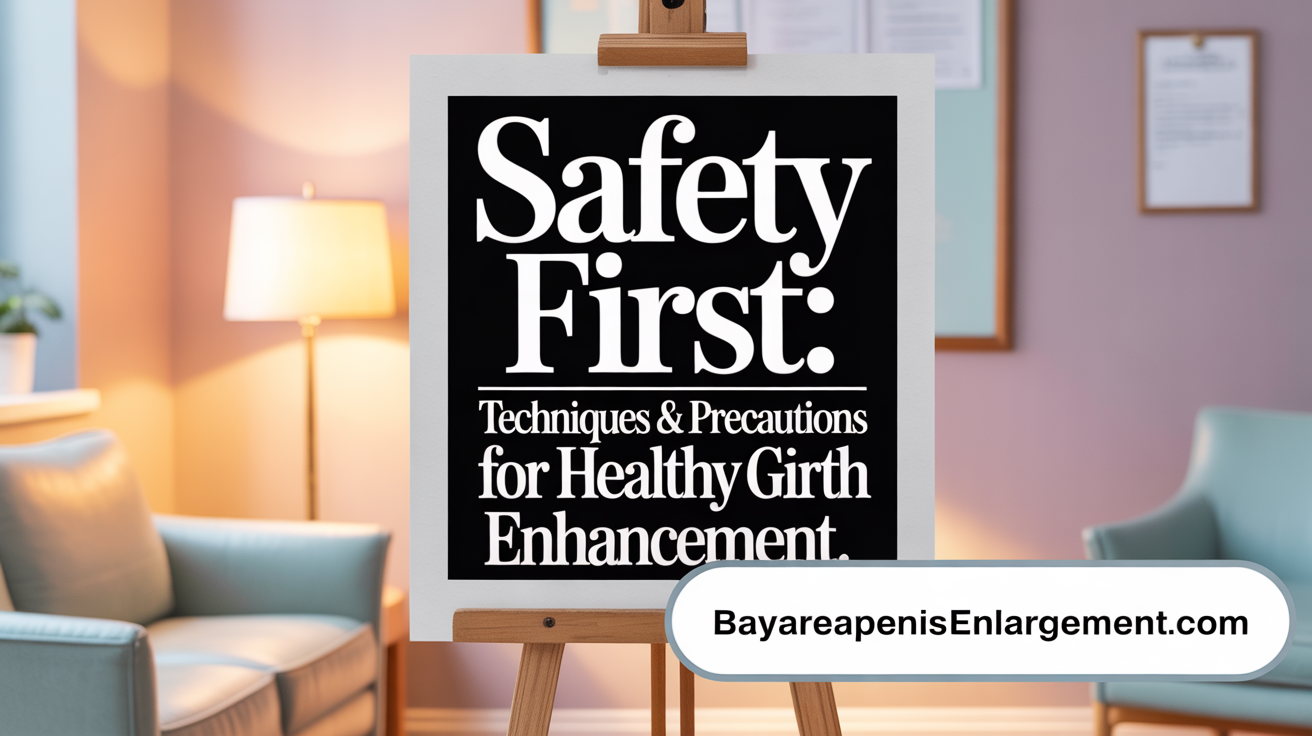 Safety First: Techniques &amp; Precautions for Safe Girth Enhancement