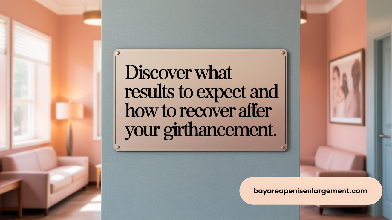 Discover What Results to Expect and How to Recover After Your Girth Enhancement