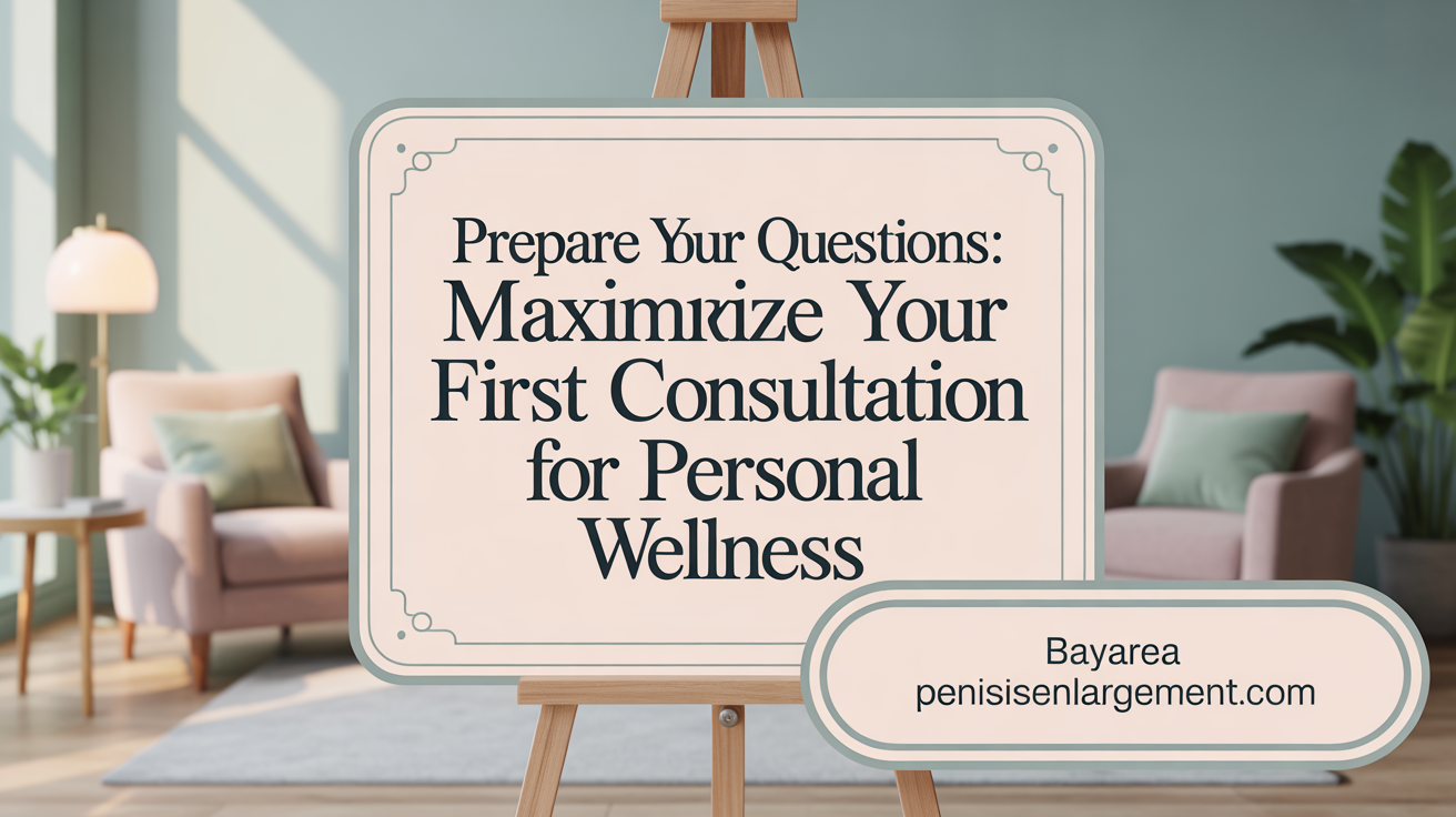 Prepare Your Questions: Maximize Your First Girth Enhancement Consultation