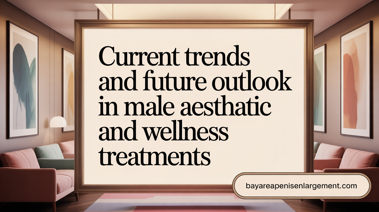 Current Trends and Future Outlook in Male Aesthetic and Genital Treatments