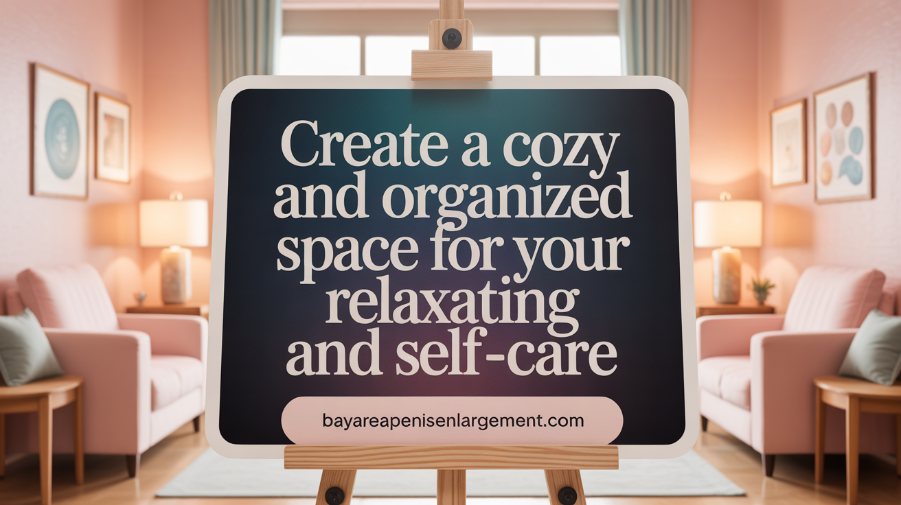 Create a Cozy and Organized Space for Your Healing Journey