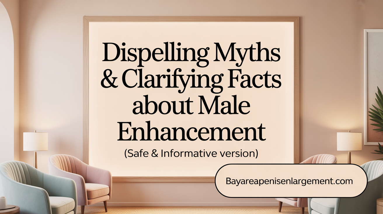 Dispelling Myths &amp; Clarifying Facts About Male Enhancement