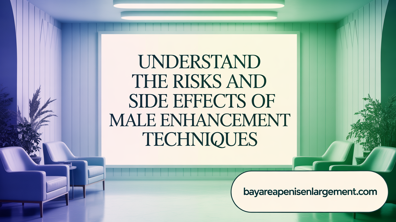 Understand the Risks and Side Effects of Penis Enlargement Techniques