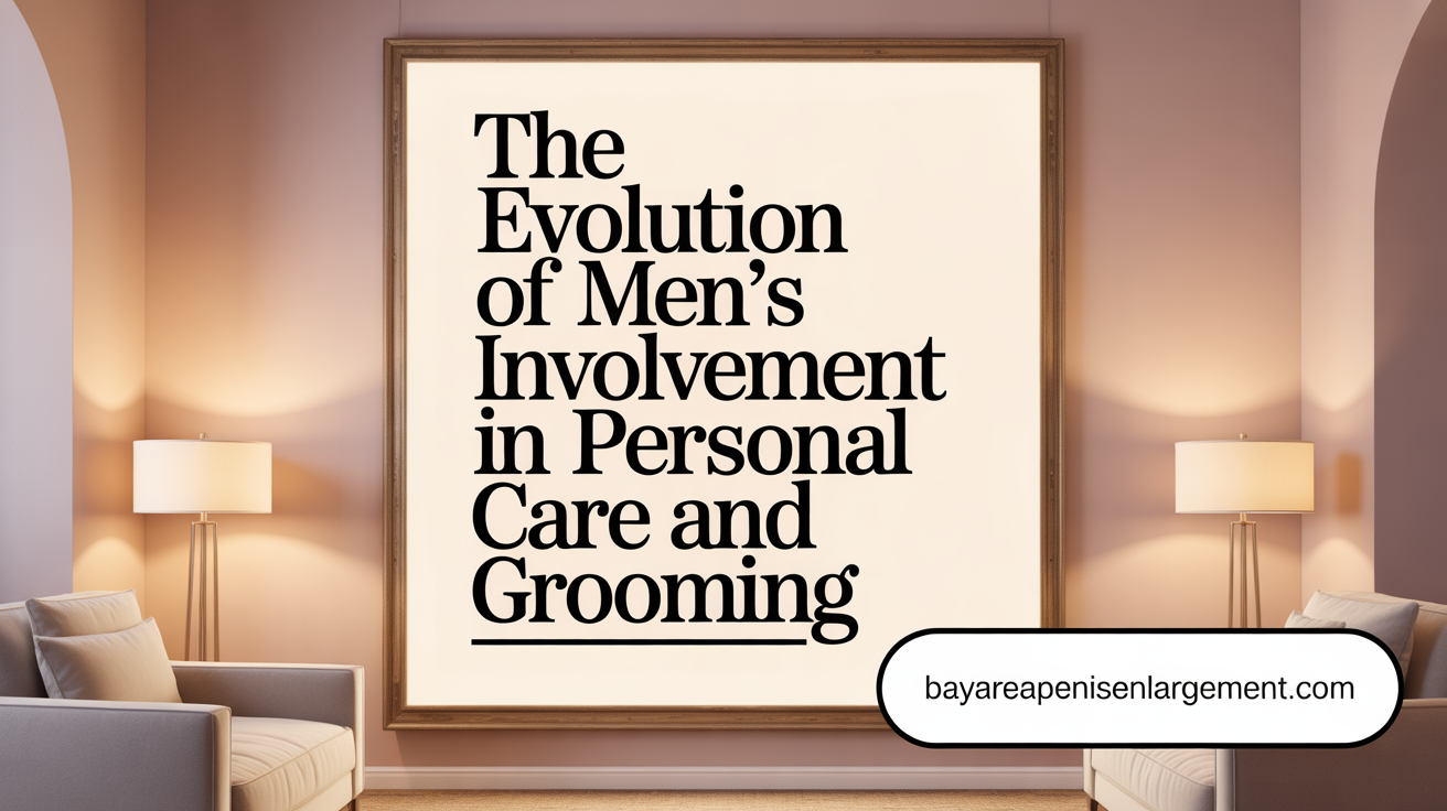 The Evolution of Men's Involvement in Cosmetic Enhancements
