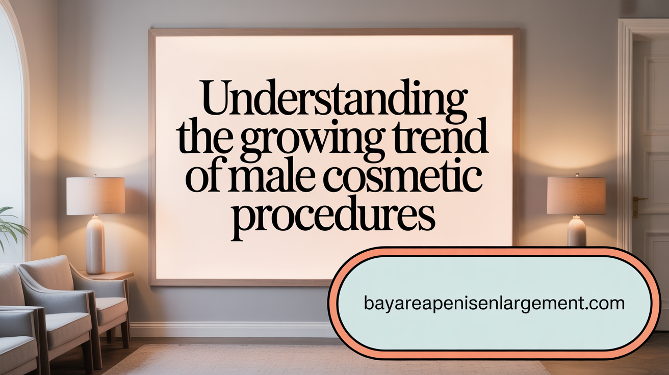 Understanding the Growing Trend of Male Cosmetic Procedures