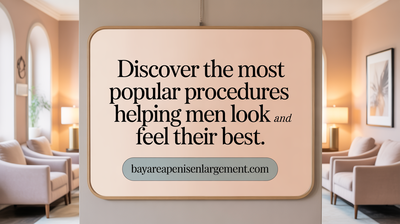 Discover the Most Popular Procedures Helping Men Look and Feel Their Best