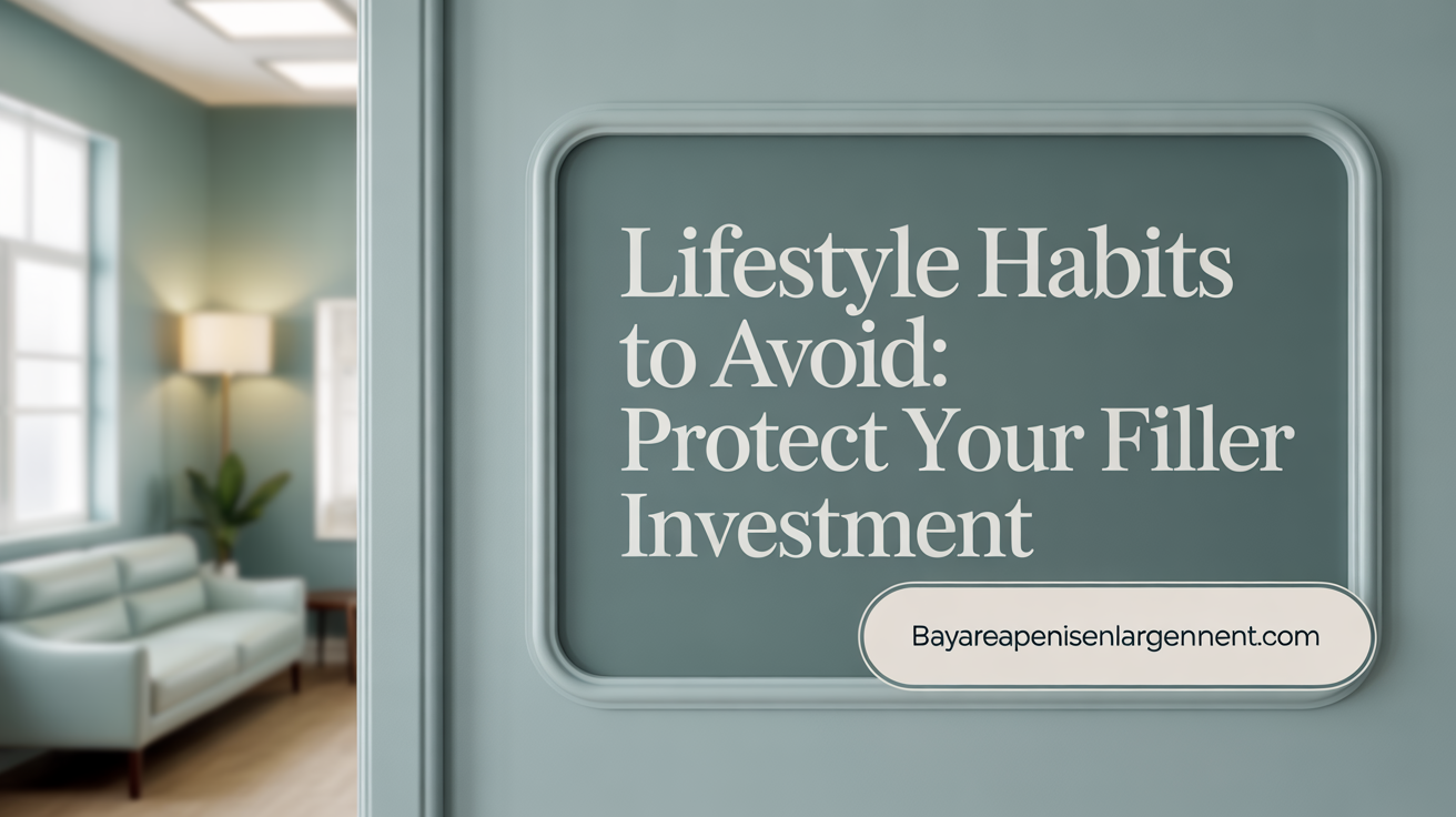 Lifestyle Habits to Avoid: Protect Your Filler Investment