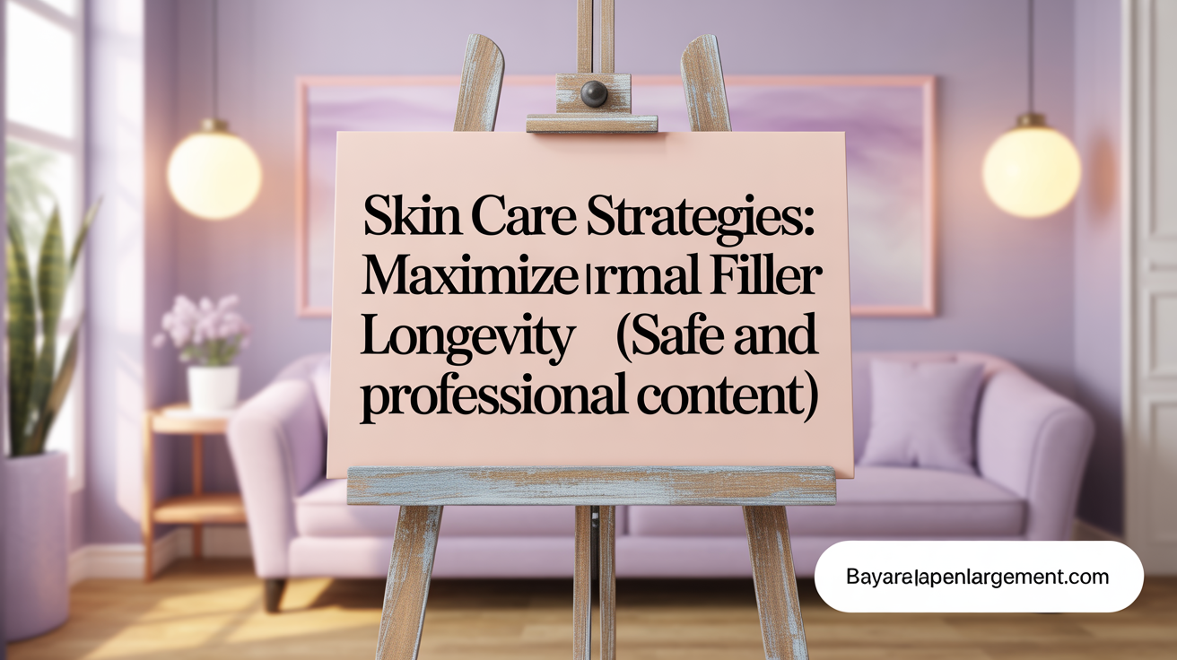 Skin Care Strategies: Maximize Dermal Filler Longevity