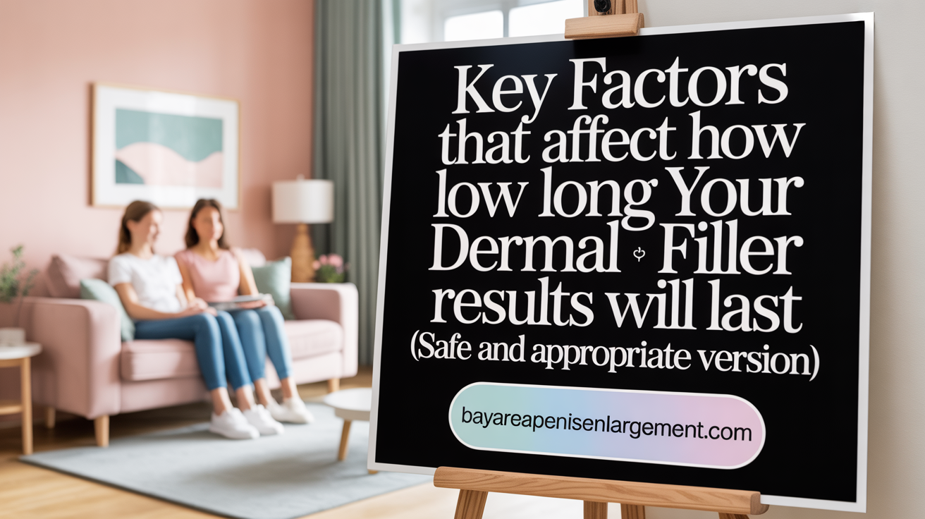 Key factors that affect how long your dermal filler results will last