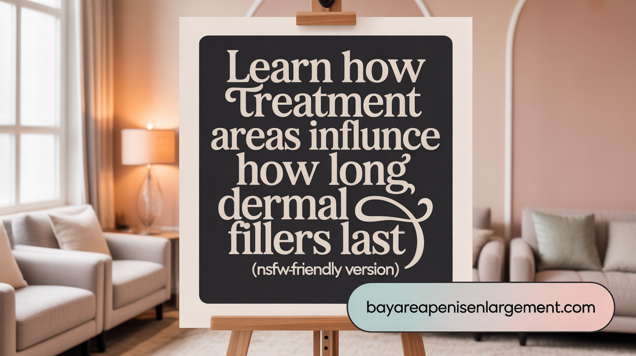 Learn how treatment areas influence how long dermal fillers last