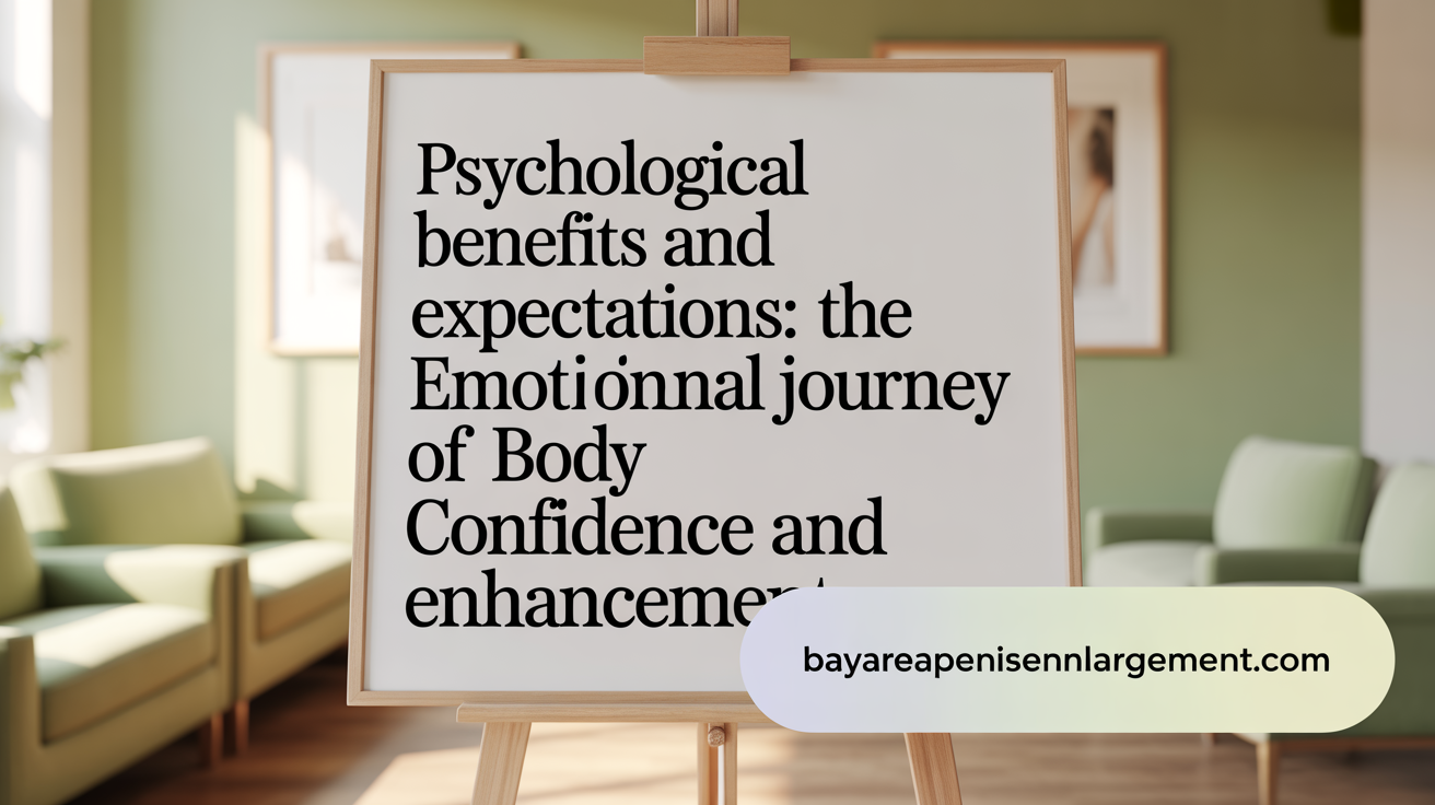 Psychological Benefits and Expectations: The Emotional Journey of Girth Augmentation