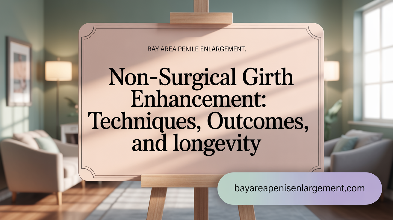 Non-Surgical Girth Enhancement: Techniques, Outcomes, and Longevity