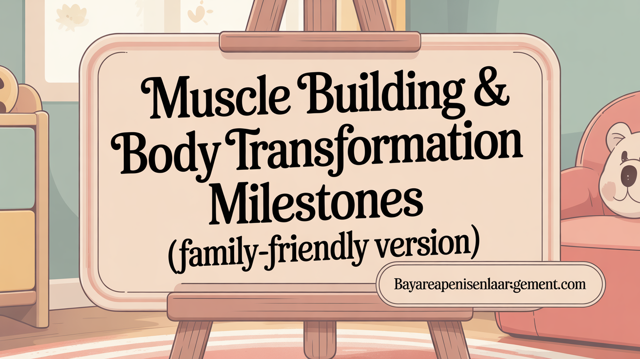 Muscle Building &amp; Body Transformation Milestones