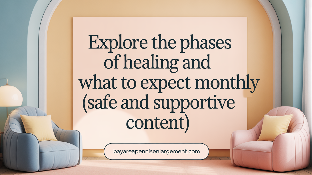 Explore the Phases of Healing and What to Expect Monthly