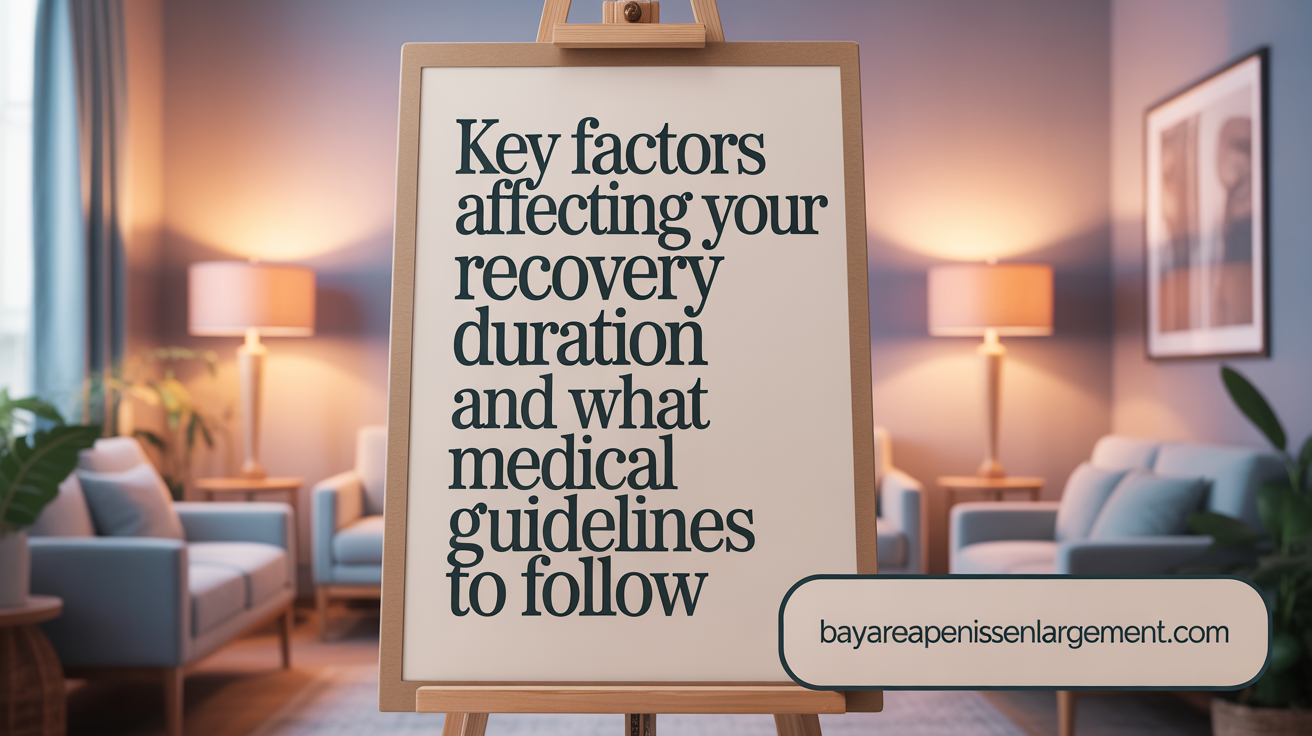Key Factors Affecting Your Recovery Duration and What Medical Guidelines to Follow