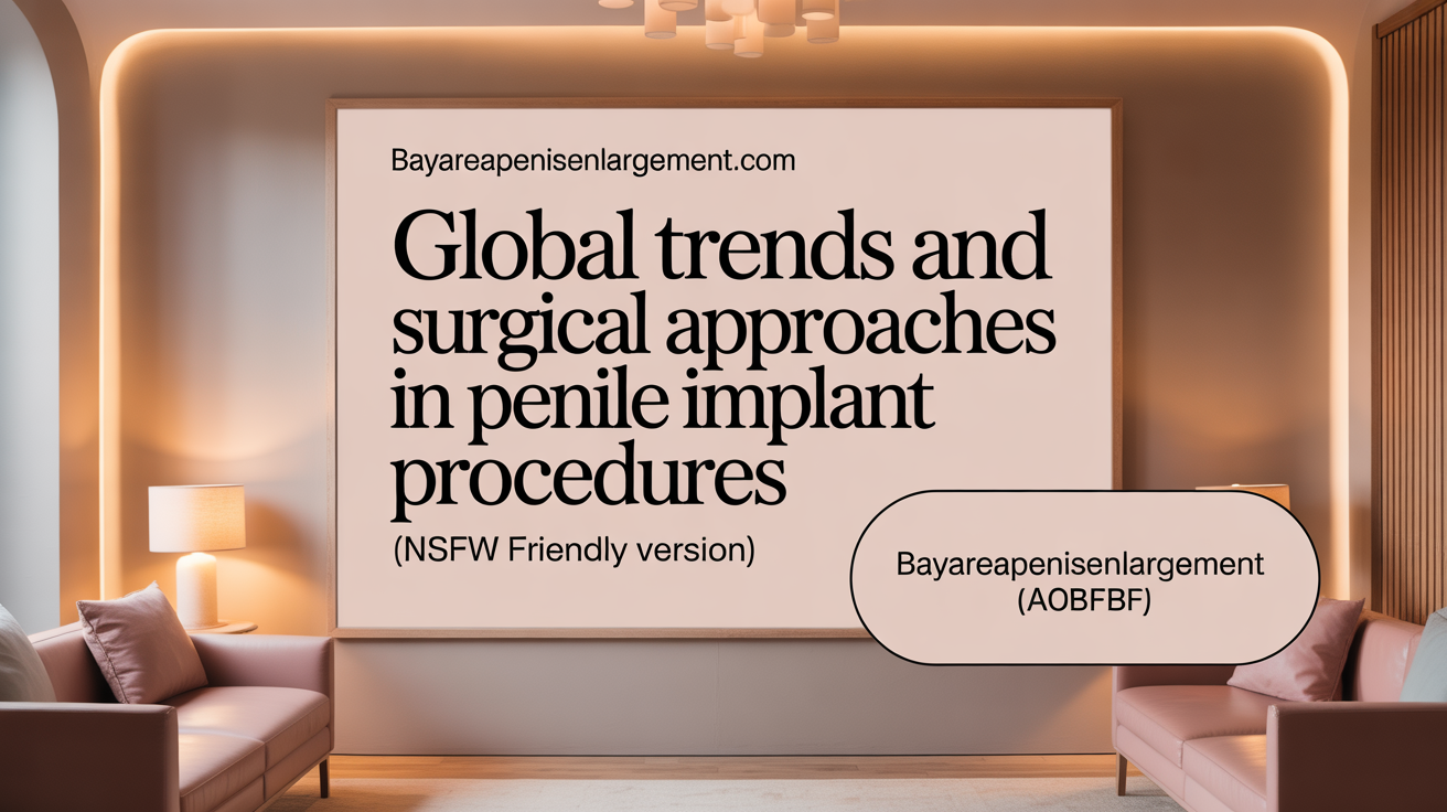 Global Trends and Surgical Approaches in Penile Implant Procedures