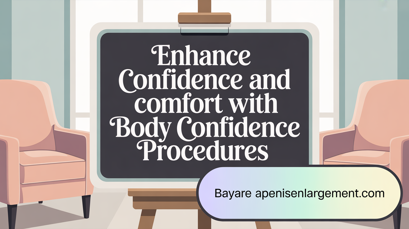 Enhance Confidence and Comfort with Penile Girth Procedures
