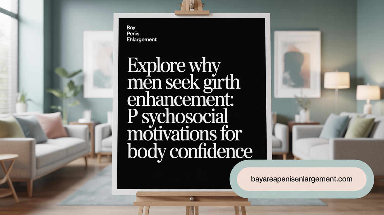Explore Why Men Seek Girth Enhancement: Psychosocial Motivations