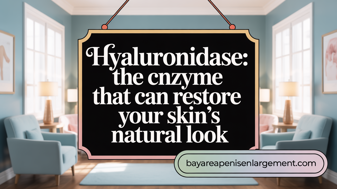 Hyaluronidase: The enzyme that can undo your dermal fillers