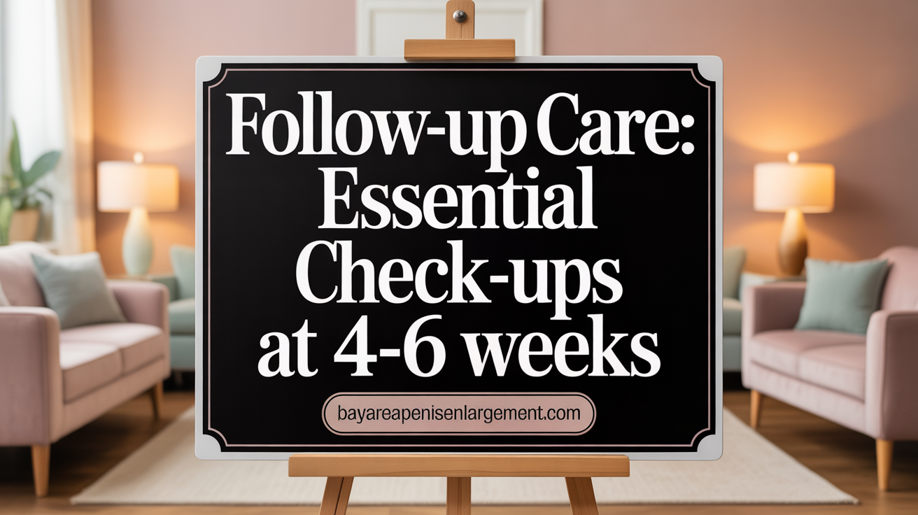 Follow-Up Care: Essential Check-Ups at 4-6 Weeks