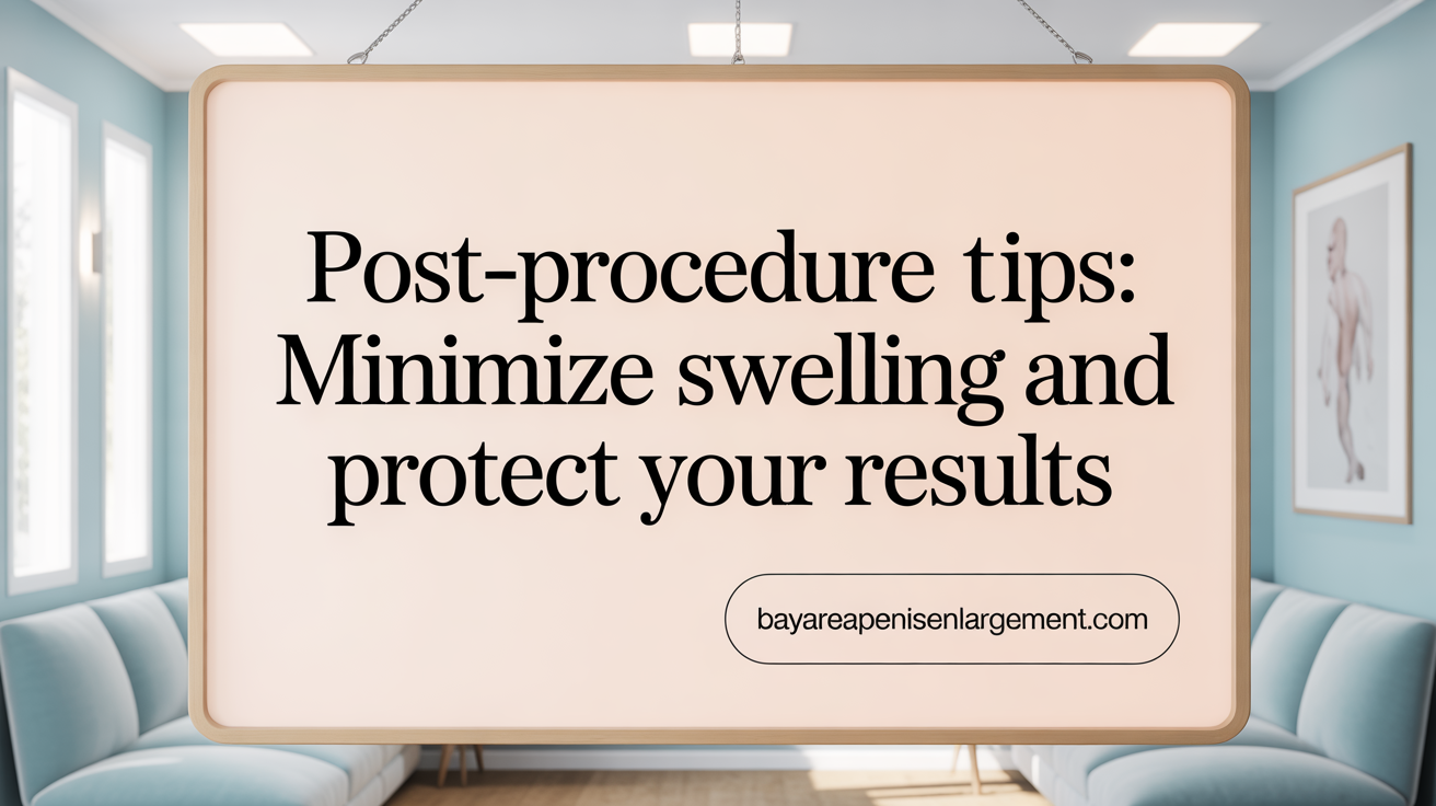 Post-Procedure Tips: Minimize Swelling and Protect Results
