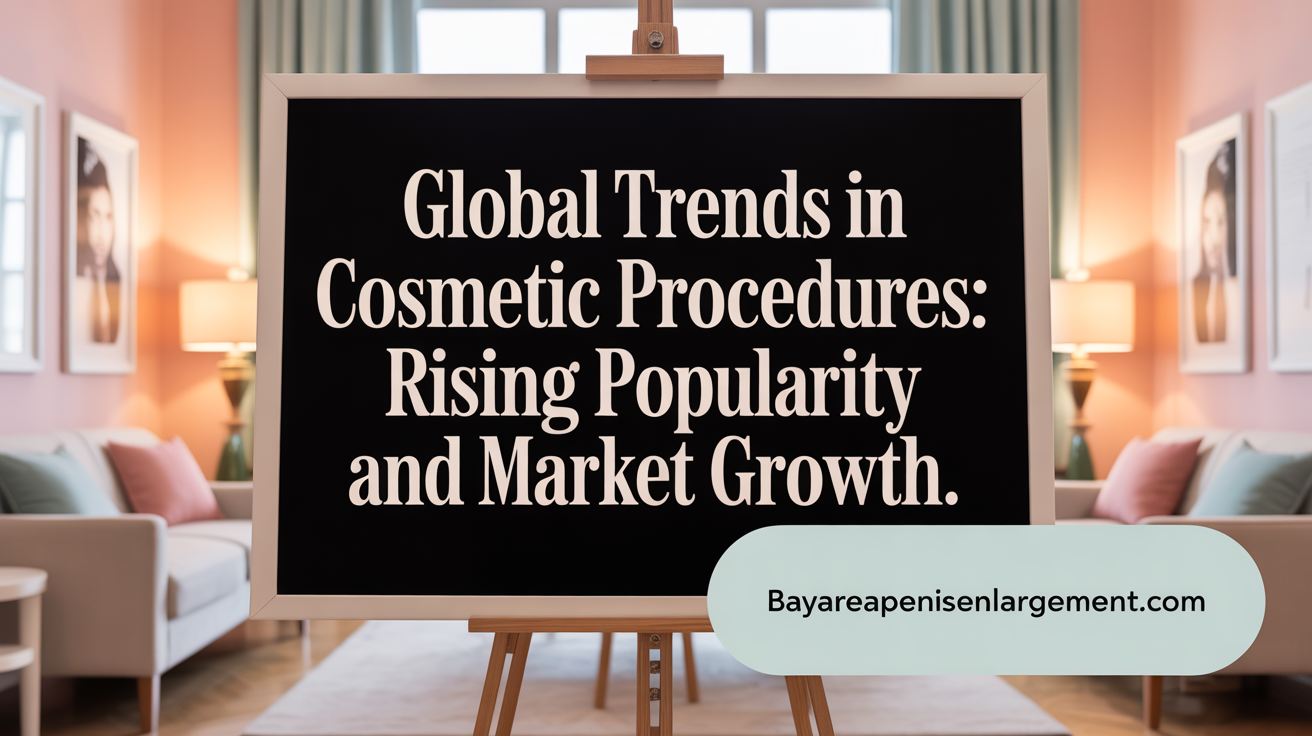 Global Trends in Penile Enlargement Procedures: Rising Popularity and Market Growth