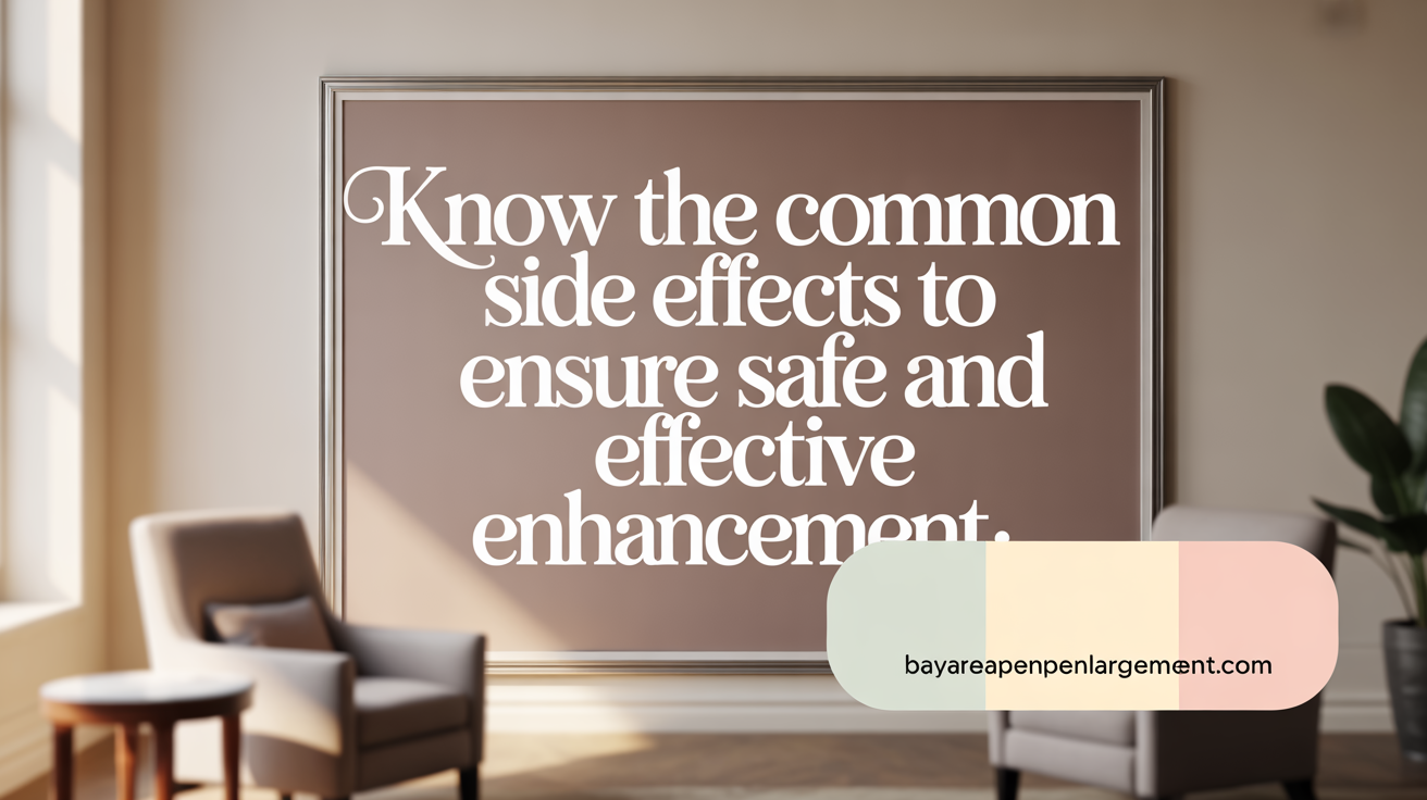 Know the Common Side Effects to Ensure Safe Girth Enhancement