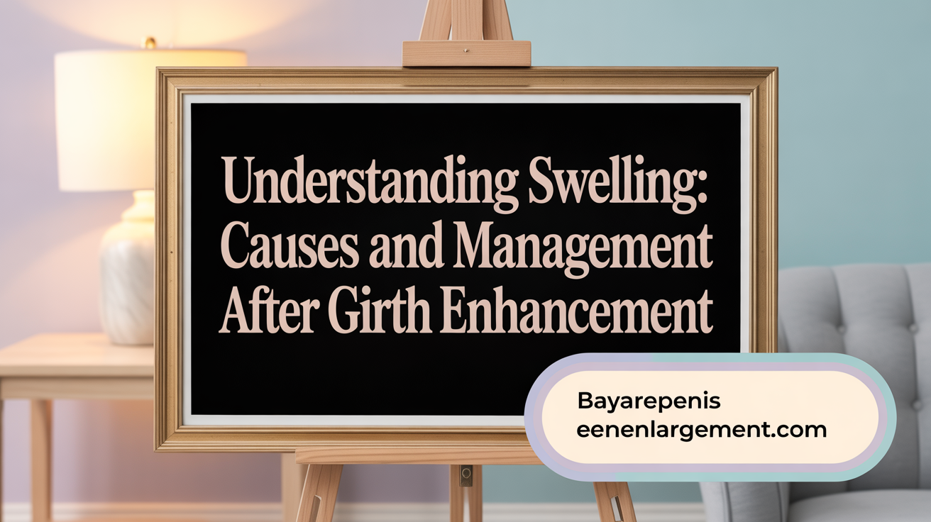 Understanding Swelling: Causes and Management Post-Girth Enhancement