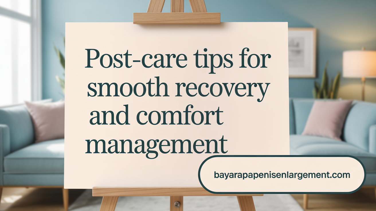 Post-Care Tips for Smooth Recovery and Side Effect Management